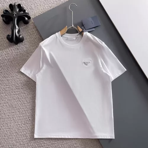 Prada T-Shirts Short Sleeved For Men #1329153 $92.00 USD, Wholesale Replica Prada T-Shirts