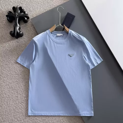 Prada T-Shirts Short Sleeved For Men #1329154 $92.00 USD, Wholesale Replica Prada T-Shirts