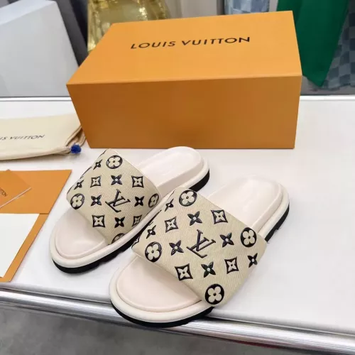 Louis Vuitton Slippers For Women #1329160 $82.00 USD, Wholesale Replica Louis Vuitton Slippers
