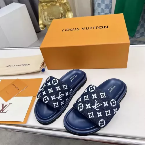 Louis Vuitton Slippers For Men #1329163 $82.00 USD, Wholesale Replica Louis Vuitton Slippers