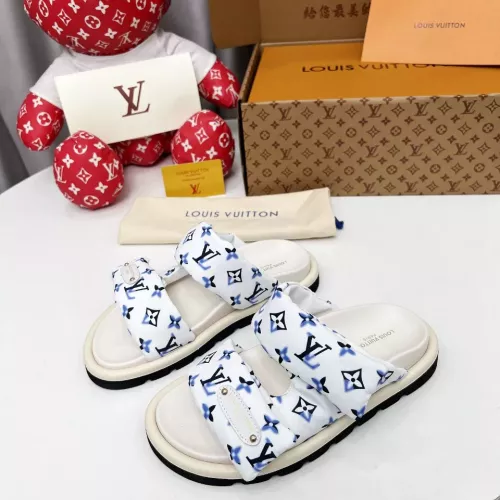 Louis Vuitton Slippers For Women #1329166 $82.00 USD, Wholesale Replica Louis Vuitton Slippers