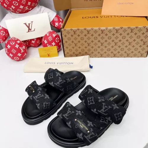 Louis Vuitton Slippers For Women #1329169 $82.00 USD, Wholesale Replica Louis Vuitton Slippers