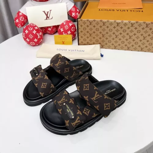 Louis Vuitton Slippers For Women #1329171 $82.00 USD, Wholesale Replica Louis Vuitton Slippers
