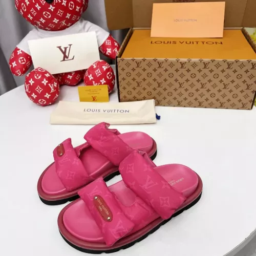 Louis Vuitton Slippers For Women #1329172 $82.00 USD, Wholesale Replica Louis Vuitton Slippers