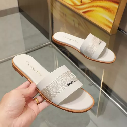 Replica Christian Dior Slippers For Women #1329190 $80.00 USD for Wholesale