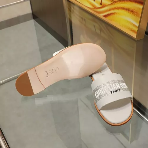Replica Christian Dior Slippers For Women #1329190 $80.00 USD for Wholesale
