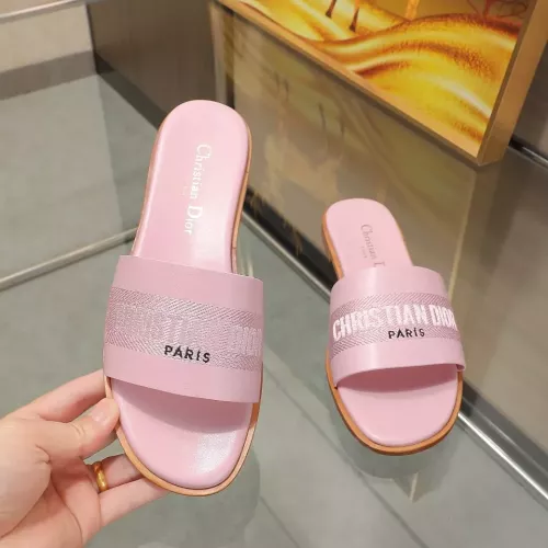 Replica Christian Dior Slippers For Women #1329191 $80.00 USD for Wholesale