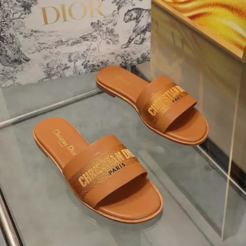 Replica Christian Dior Slippers For Women #1329192 $80.00 USD for Wholesale