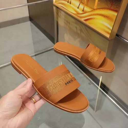 Replica Christian Dior Slippers For Women #1329192 $80.00 USD for Wholesale