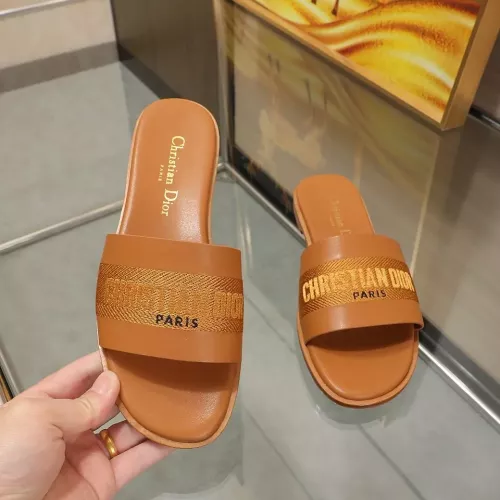 Replica Christian Dior Slippers For Women #1329192 $80.00 USD for Wholesale