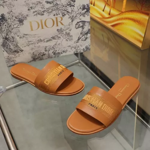 Replica Christian Dior Slippers For Women #1329192 $80.00 USD for Wholesale