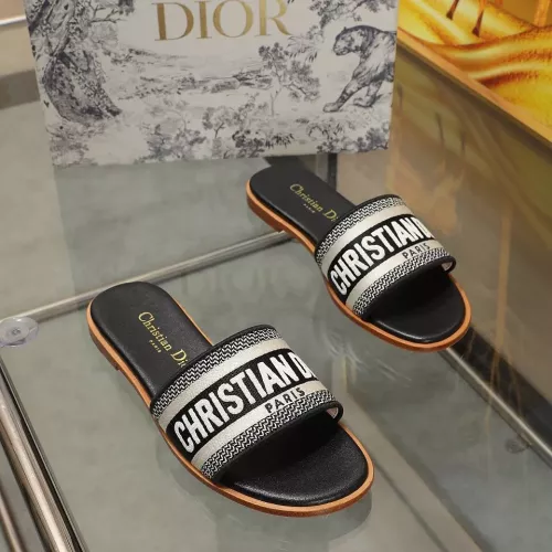 Replica Christian Dior Slippers For Women #1329193 $80.00 USD for Wholesale