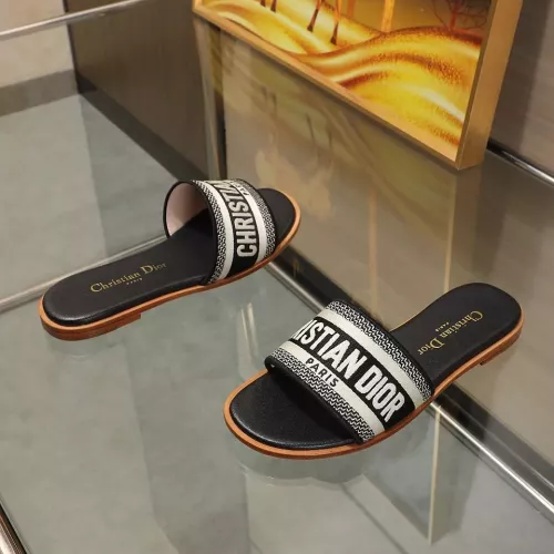 Replica Christian Dior Slippers For Women #1329193 $80.00 USD for Wholesale