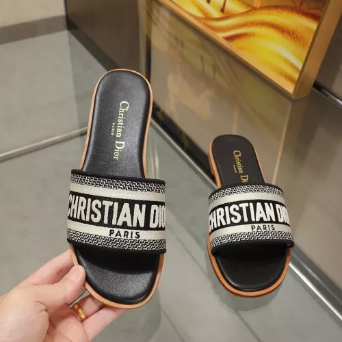 Replica Christian Dior Slippers For Women #1329193 $80.00 USD for Wholesale
