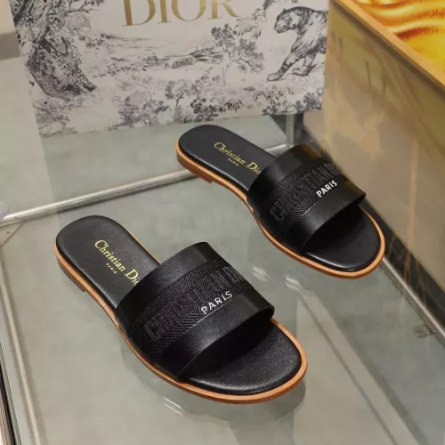 Replica Christian Dior Slippers For Women #1329194 $80.00 USD for Wholesale