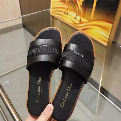 Replica Christian Dior Slippers For Women #1329194 $80.00 USD for Wholesale