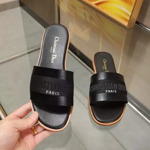 Replica Christian Dior Slippers For Women #1329194 $80.00 USD for Wholesale