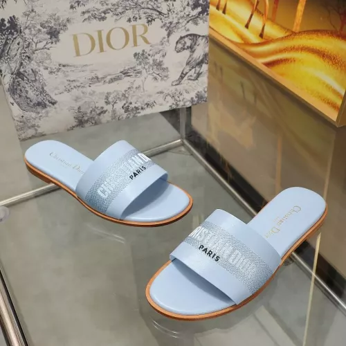 Replica Christian Dior Slippers For Women #1329195 $80.00 USD for Wholesale