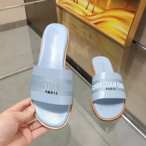 Replica Christian Dior Slippers For Women #1329195 $80.00 USD for Wholesale