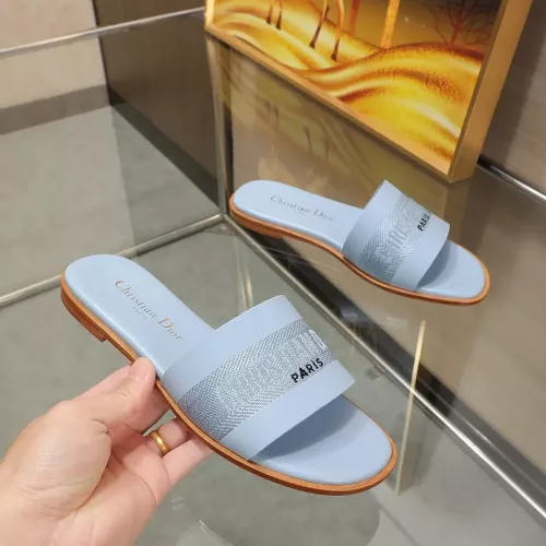 Replica Christian Dior Slippers For Women #1329195 $80.00 USD for Wholesale