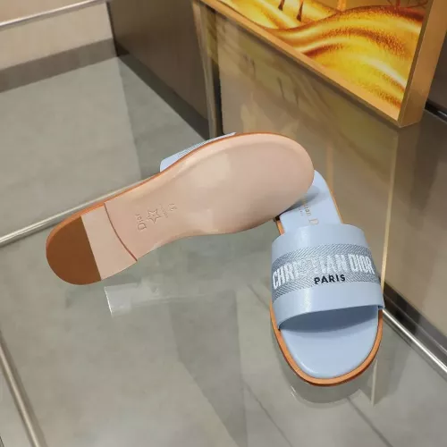 Replica Christian Dior Slippers For Women #1329195 $80.00 USD for Wholesale