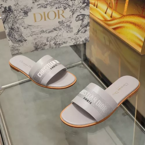 Replica Christian Dior Slippers For Women #1329196 $80.00 USD for Wholesale
