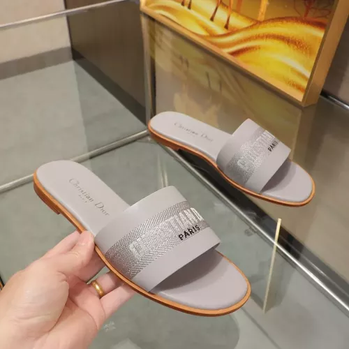 Replica Christian Dior Slippers For Women #1329196 $80.00 USD for Wholesale