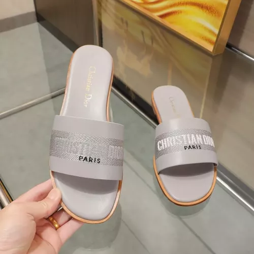 Replica Christian Dior Slippers For Women #1329196 $80.00 USD for Wholesale