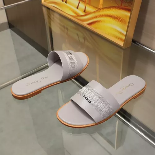 Replica Christian Dior Slippers For Women #1329196 $80.00 USD for Wholesale