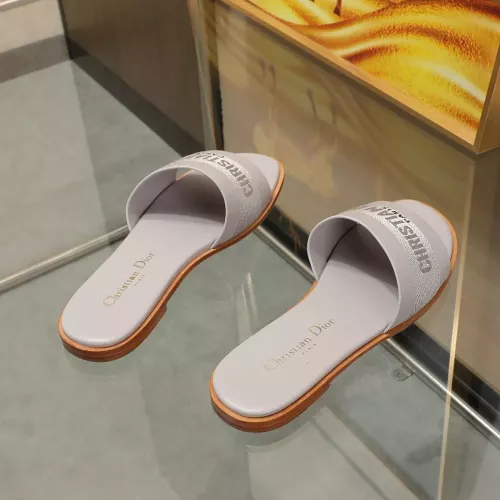 Replica Christian Dior Slippers For Women #1329196 $80.00 USD for Wholesale