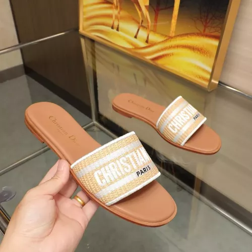Replica Christian Dior Slippers For Women #1329197 $80.00 USD for Wholesale