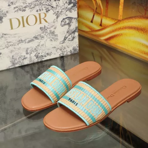 Replica Christian Dior Slippers For Women #1329198 $80.00 USD for Wholesale