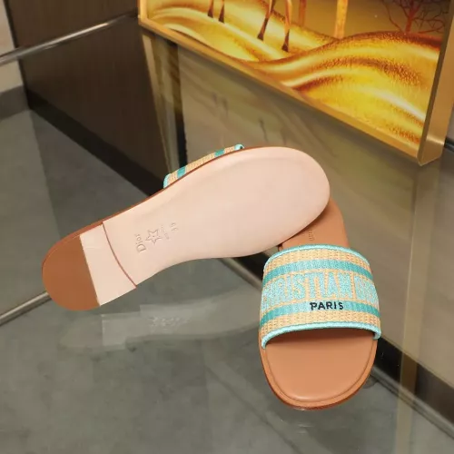 Replica Christian Dior Slippers For Women #1329198 $80.00 USD for Wholesale