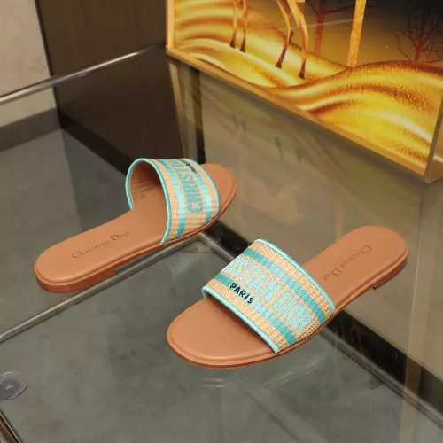 Replica Christian Dior Slippers For Women #1329198 $80.00 USD for Wholesale