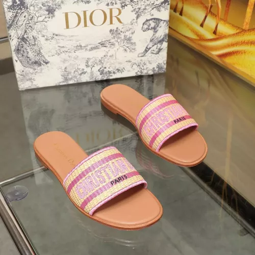 Christian Dior Slippers For Women #1329199 $80.00 USD, Wholesale Replica Christian Dior Slippers