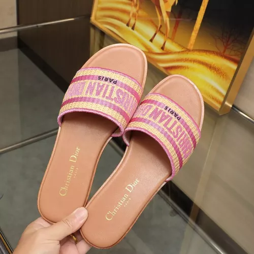 Replica Christian Dior Slippers For Women #1329199 $80.00 USD for Wholesale