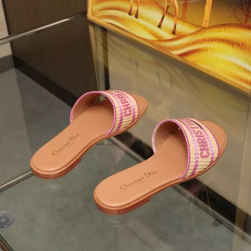 Replica Christian Dior Slippers For Women #1329199 $80.00 USD for Wholesale