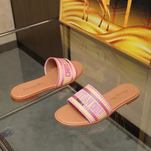Replica Christian Dior Slippers For Women #1329199 $80.00 USD for Wholesale