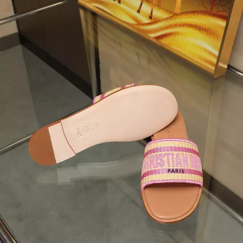 Replica Christian Dior Slippers For Women #1329199 $80.00 USD for Wholesale