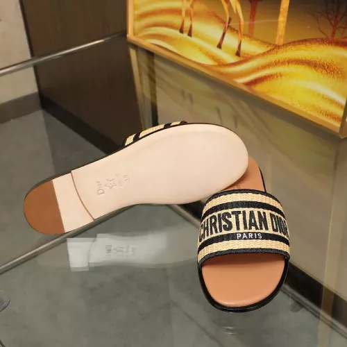 Replica Christian Dior Slippers For Women #1329200 $80.00 USD for Wholesale
