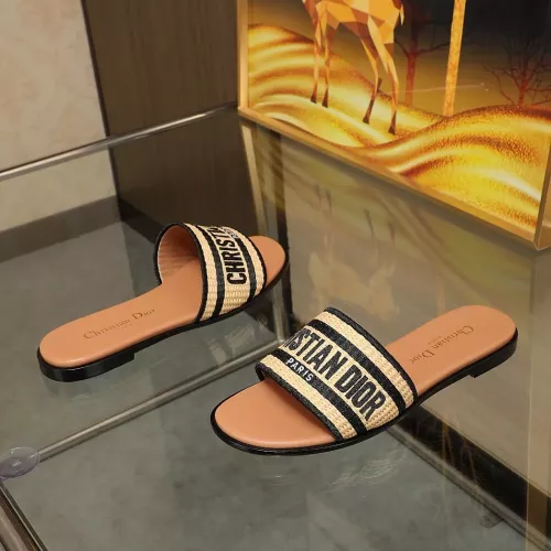 Replica Christian Dior Slippers For Women #1329200 $80.00 USD for Wholesale