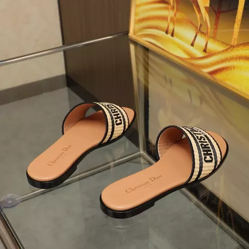 Replica Christian Dior Slippers For Women #1329200 $80.00 USD for Wholesale