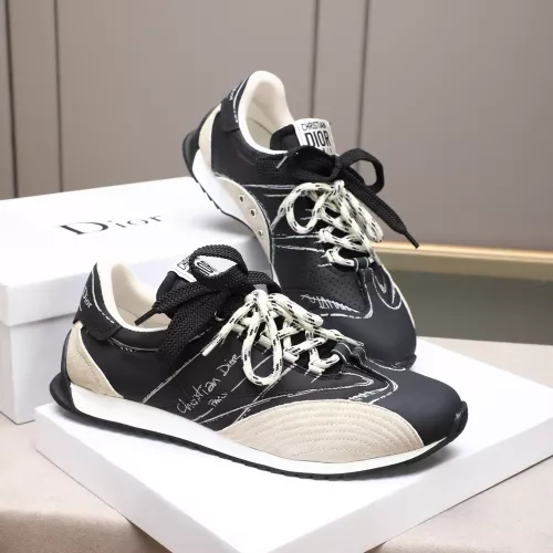 Replica Christian Dior Casual Shoes For Men #1329345 $98.00 USD for Wholesale