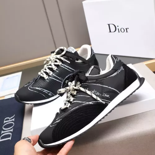 Replica Christian Dior Casual Shoes For Men #1329350 $98.00 USD for Wholesale