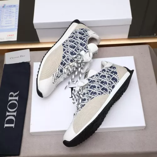 Replica Christian Dior Casual Shoes For Men #1329370 $98.00 USD for Wholesale