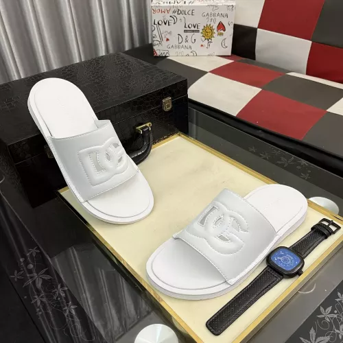 Replica Dolce & Gabbana D&G Slippers For Men #1329533 $52.00 USD for Wholesale