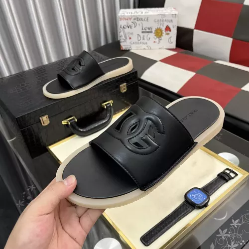 Dolce &amp; Gabbana D&amp;G Slippers For Men #1329536 $52.00 USD, Wholesale Replica Dolce &amp; Gabbana D&amp;G Slippers