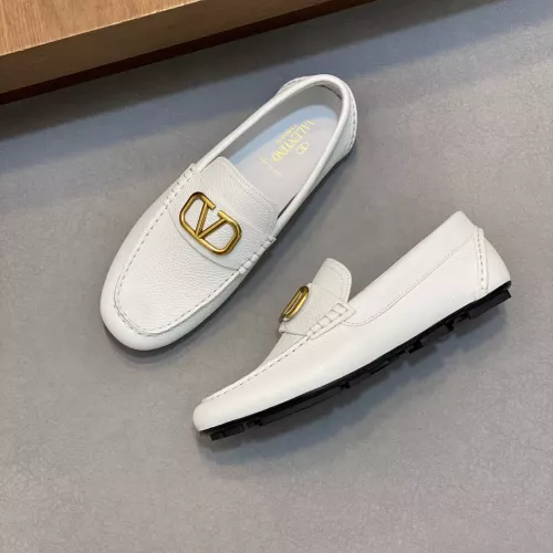 Valentino Leather Shoes For Men #1329563 $115.00 USD, Wholesale Replica Valentino Leather Shoes