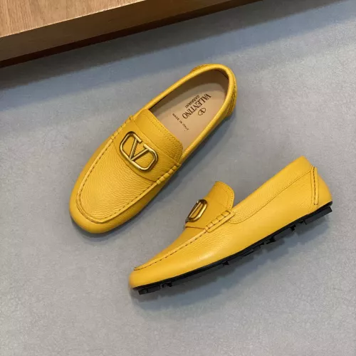 Valentino Leather Shoes For Men #1329564 $115.00 USD, Wholesale Replica Valentino Leather Shoes