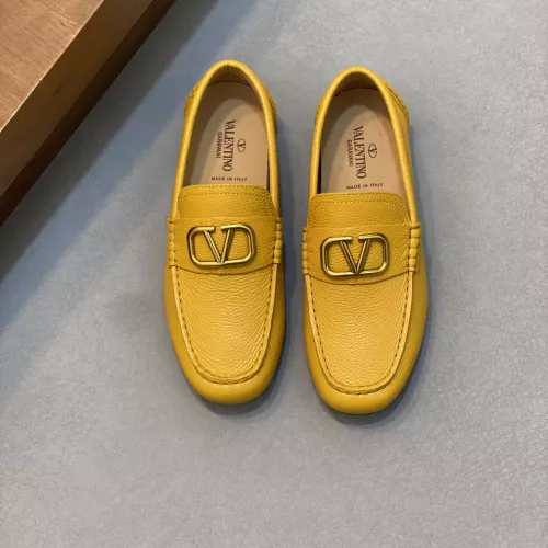 Replica Valentino Leather Shoes For Men #1329564 $115.00 USD for Wholesale